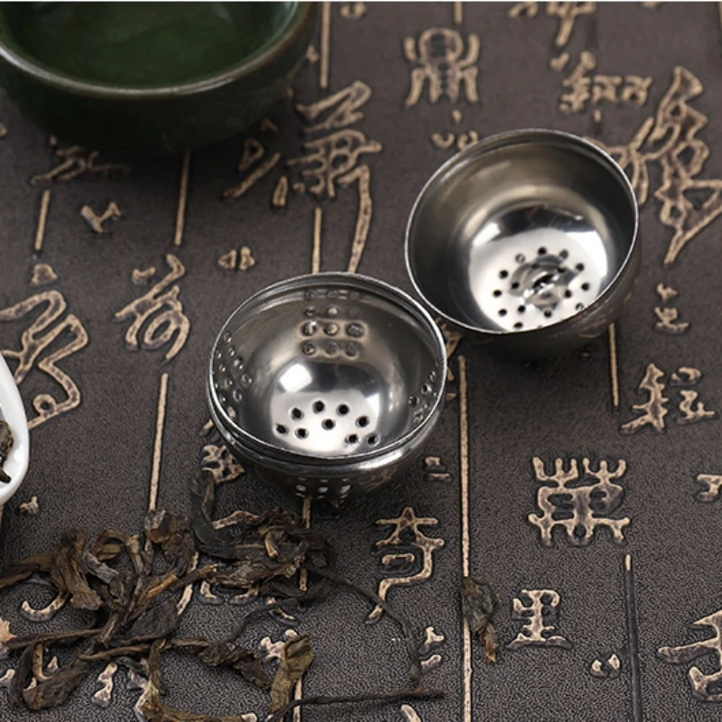 1 Pc Stainless Steel Tea Ball 2.04 Inch Mesh Tea Infuser Strainers Premium Filter Interval Diffuser for Loose Leaf A