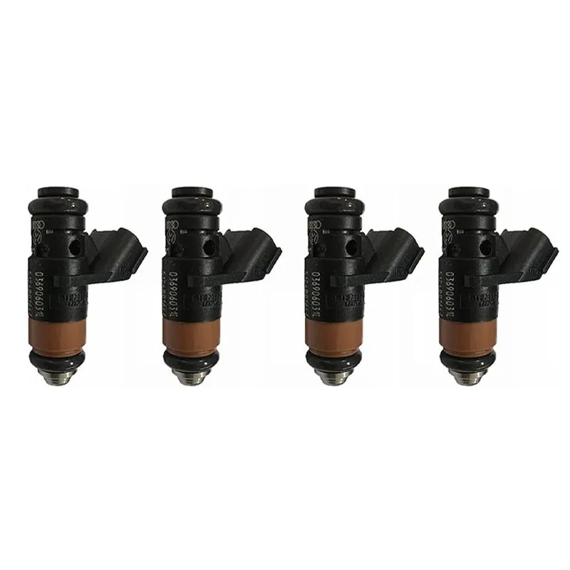 

4PCS 036906031L Fuel Injector Nozzle For Seat Cordoba Ibiza Leon Skoda Fabia Volkswagen VW Bora Golf Polo 1.4L 1.6L AQQ BBZ