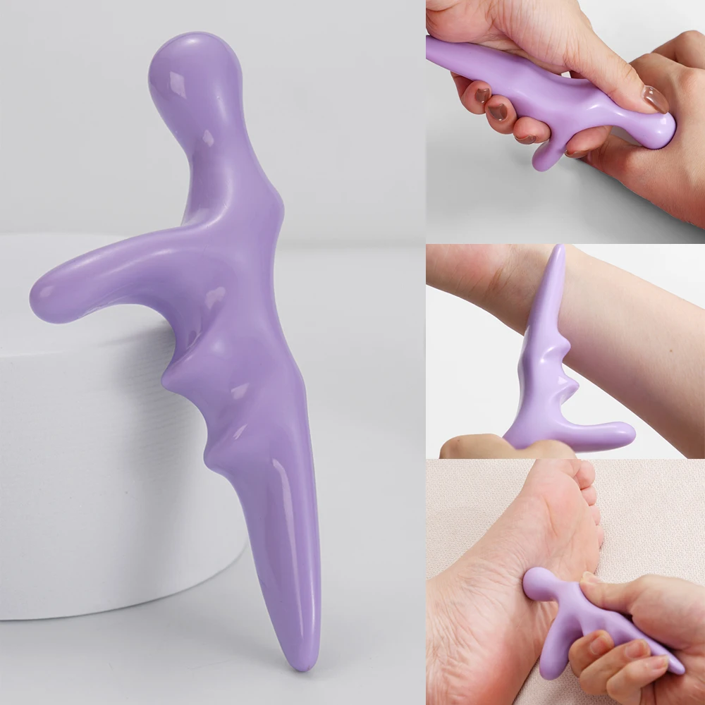 Acupressure Handheld Deep Tissue Reflexology Massager Tool