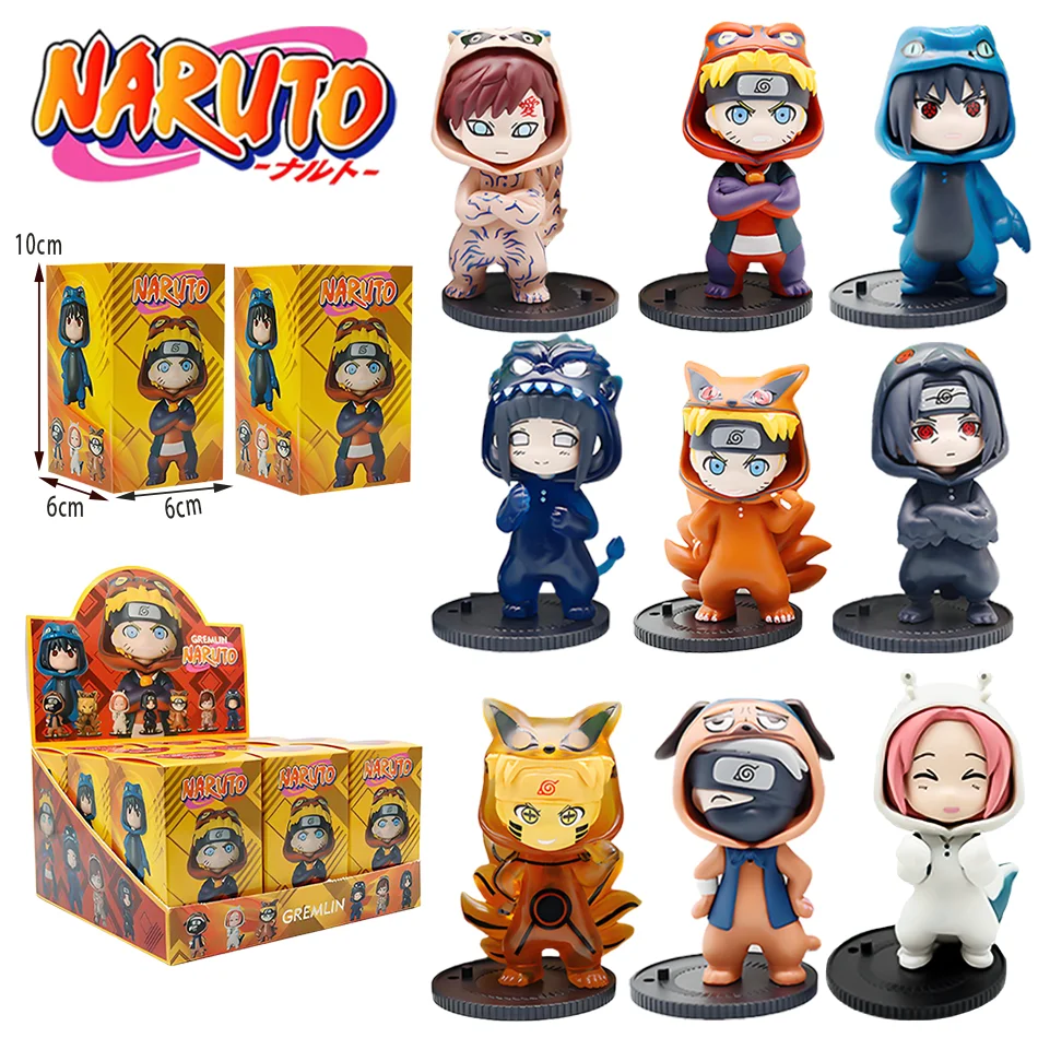 Naruto Anime Blind Box Figures - Collectible Action Figurines and Decorative Ornaments