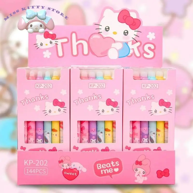 

Sanrio Hellokitty Cinnamoroll Primary and Middle School Students Use Erasable Blue Neutral Pen 0.5Mm Signature Pen Stationery