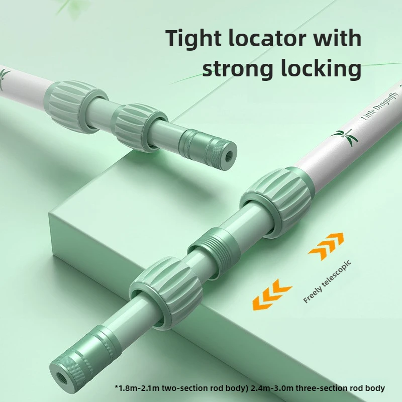 1.8-3.0m Professional Telescopic Fishing Bracket, Durable Carbon Rod Holder, Foldable Portable Stand Accessories, Practical Tool