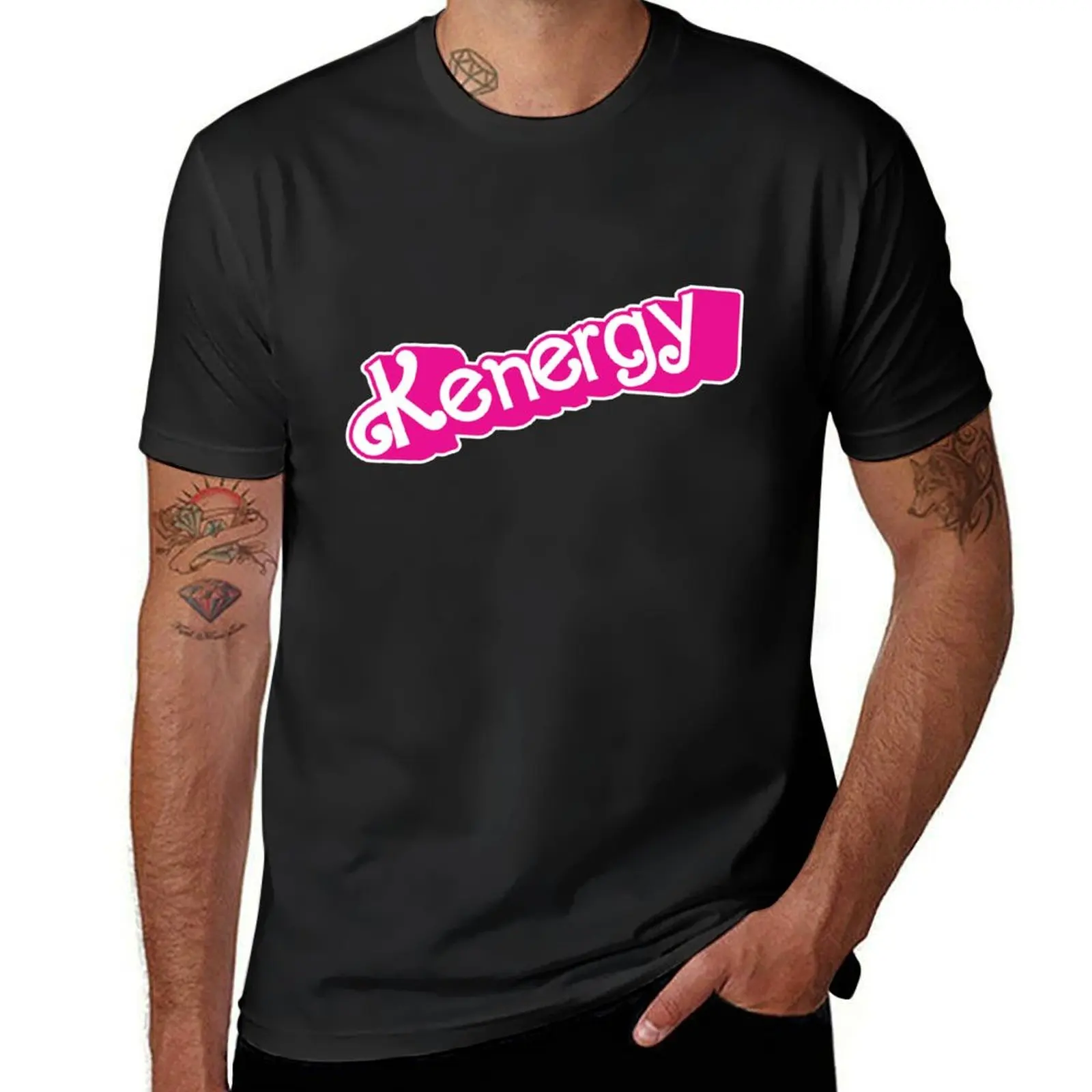 

Забавная футболка Kenergy I am kдостаточная для мужчин и женщин, Детская футболка, милая одежда, черная футболка для мужчин