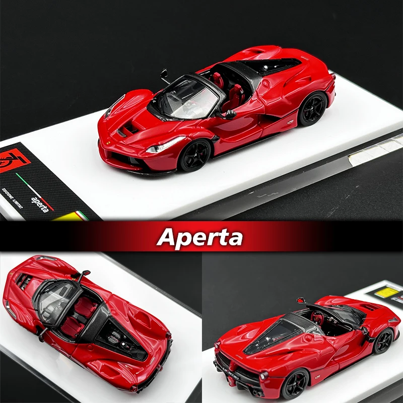 

DMH In Stock 1:64 Aperta Convertible Resin Diorama Car Model Collection Miniature Toys