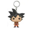 FUNKO POP Anime Dragon Ball Keychain Classic Doll Son Goku Vegeta Cell Collection Backpack Pendant Funny Creative Toy Keychain 2