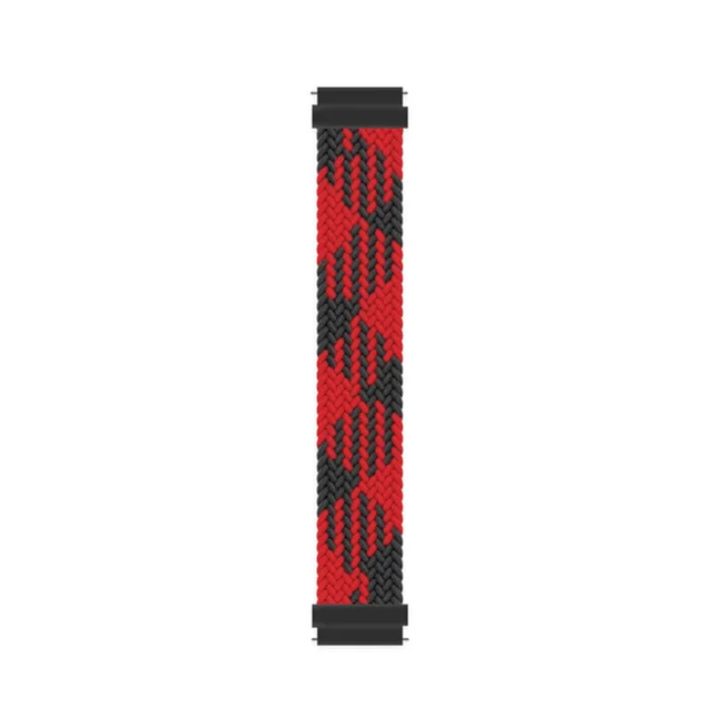 Nylon Braided Solo Loop Strap - Flexible & Breathable Elastic Sport Band