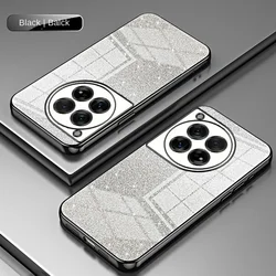 Sparkling Soft TPU Glitter Protective Back Cover Case for OnePlus 11R (Black)