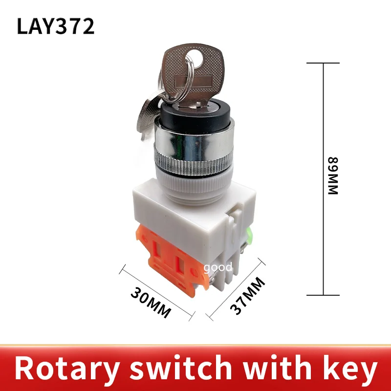 LAY37 11y2 lay7-11y/2 lay37-11y/2 Key rotary switch
