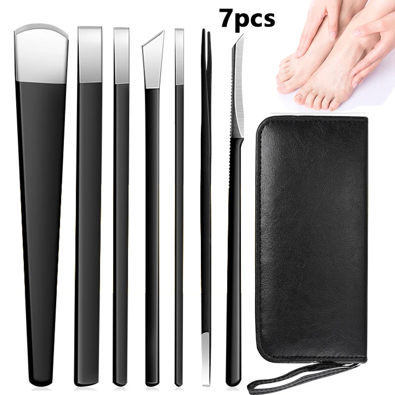 7PcsPedicureKnifeSetforFeetIngrownToenailBladeTool