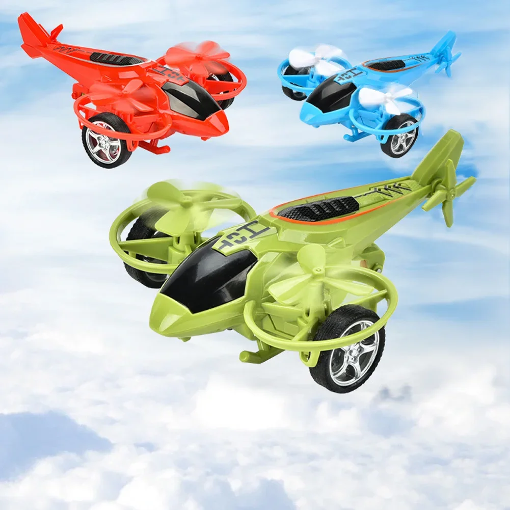 Children's Inertia-Powered Helicopter Toy - Perfect for Birthday Gifts and Party Favors