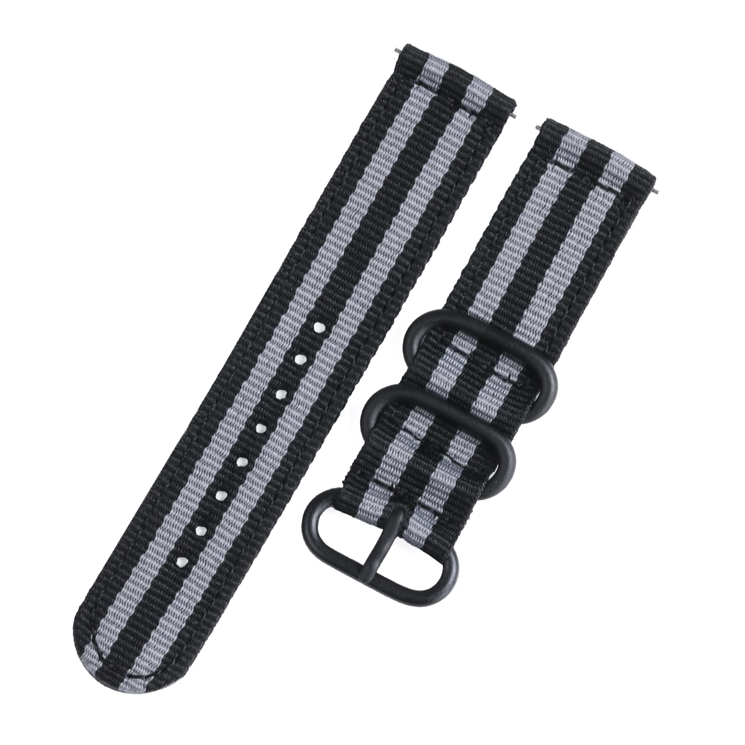 Woven Nylon Universal Watch Strap – Quick Release Fabric Wristband