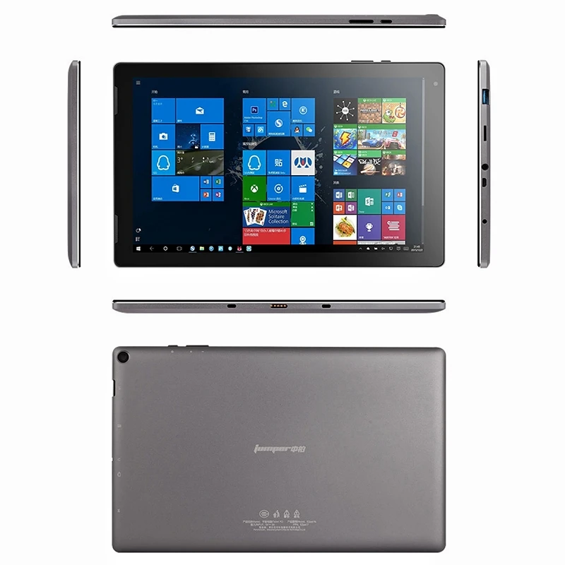 thumbnail image 1 of Tablet PC con Windows 10 de 10,1" y 64 bits, 4 GB de RAM, 64 GB de ROM, Intel Cherry Trail Z8350, 1920 x 1080 IPS, compatible con HDMI, USB 3.0, 1 of 5