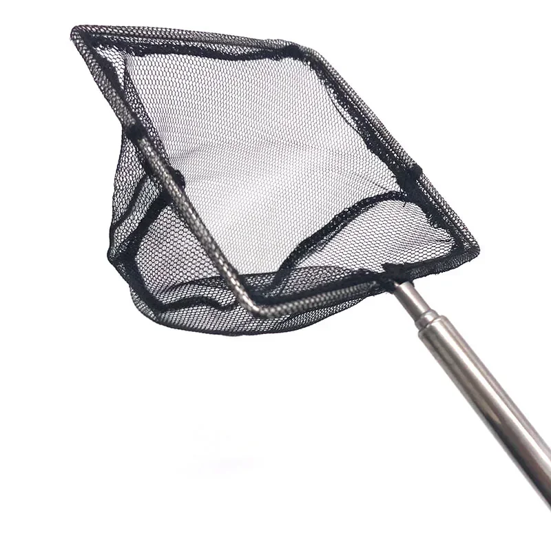 Filet De Pêche Filet à Poisson, épuisette à Poisson En Nylon En Acier