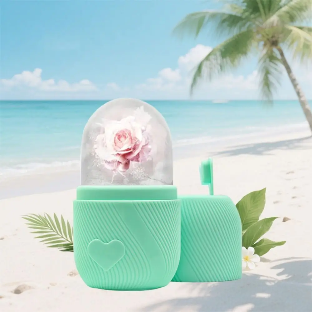 Upgraded Silicone Ice Roller for Face Reusable Face Lifting Ice Mold Beauty Skin Care Tools Facial Massager Eyes and Neck