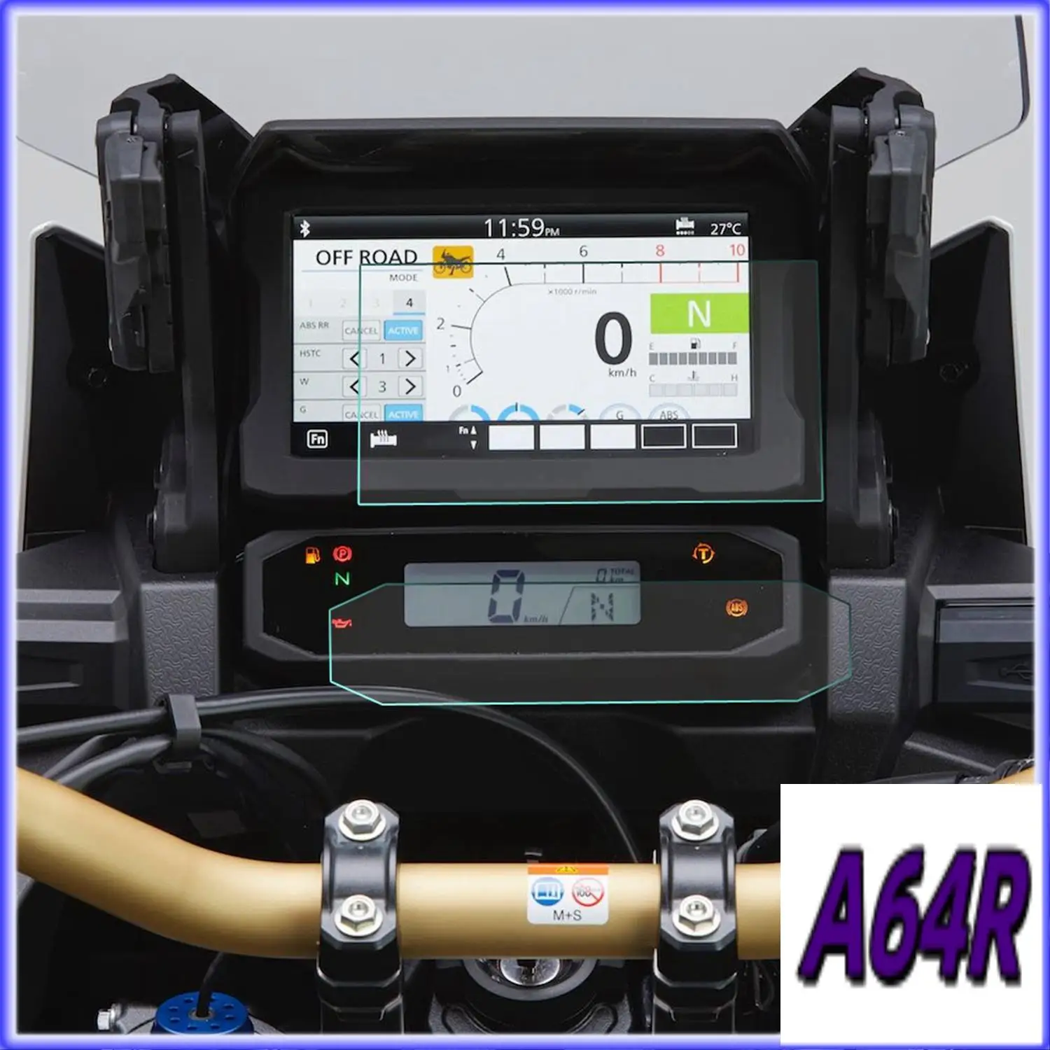 혼다 CRF1100L CRF 1100L 아프리카 트윈 2020 용 R4-오토바이 대시 보드 화면 보호 필름 속도계 스크래치 필름