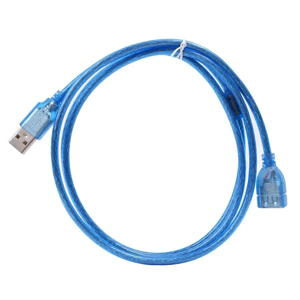 Cable de extensión USB 3,0 trenzado de nailon, Cable de datos macho a hembra, extensor USB, Cable de transmisión de alta velocidad para impresora de radiador
