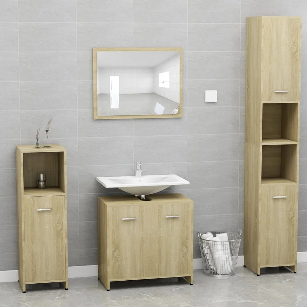 Mobili Da Bagno Rovere Sonoma Engineering Wood