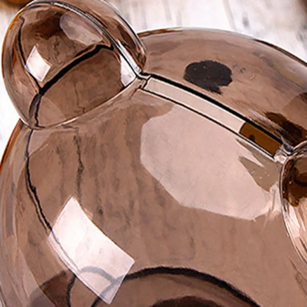 Transparent spargris som björn för barn födelsedagspresent_voghion.com