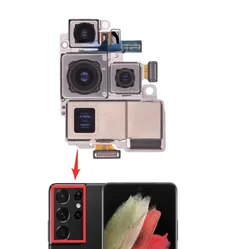 Enhanced Camera Module for Samsung Galaxy S21 Ultra - High - Resolution Rear, Front, and Selfie Photography (S21U Back Full Set)