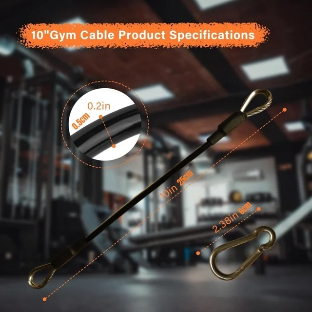 Bowflex Power Rods 2-Pack Gym Cable Attachments - Stainless Steel ...