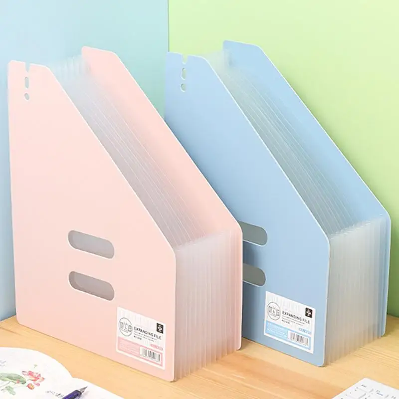Desk File Folder Document Paper Organizer Storage Holder Multilayer School Office Stationery Holder A4 File Paper Organizer