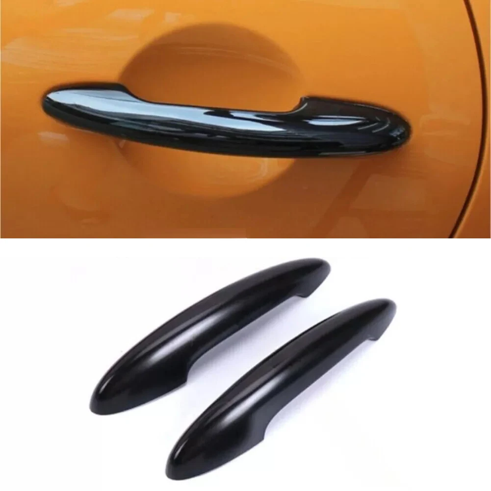 Geben Sie Ihrem MINI einen Premium-Look mit einer glänzenden schwarzen Türgriffabdeckung, kompatibel mit F54 F55 F56 F57 F60 – Detail 3