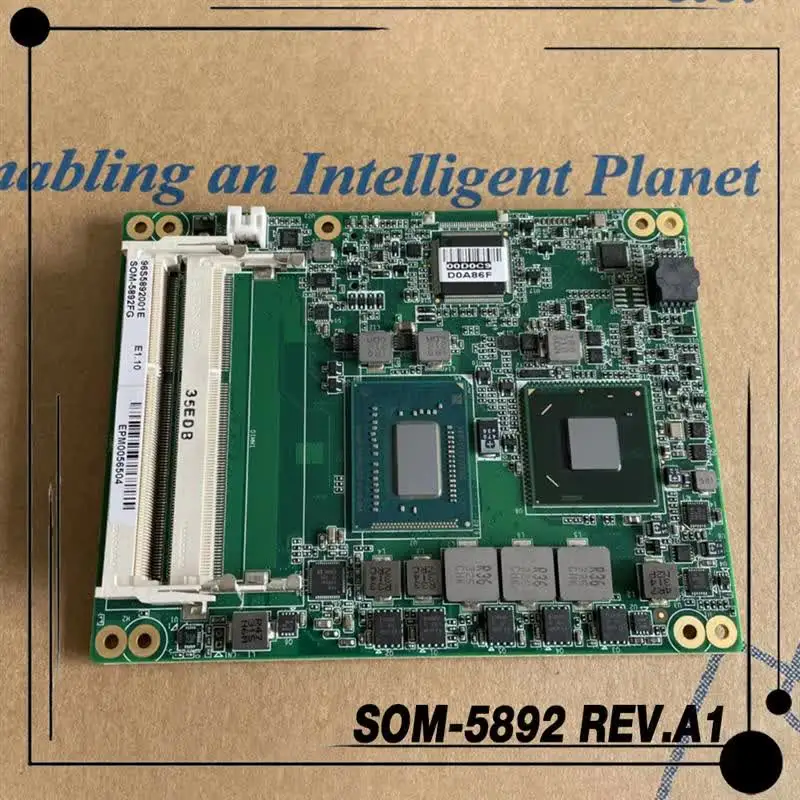 SOM-5892 REV.A1 для Advantech SOM-5892FG-T03A1E цветной ультразвуковой материнской платы Mindary Medical