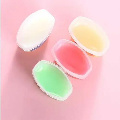 바셀린 립밤 세트, 천연 바셀린 보습, 균열 방지, 석유 젤리 립밤, 립스틱 베이스, 한국 화장품, 4 개, 1 개 4
