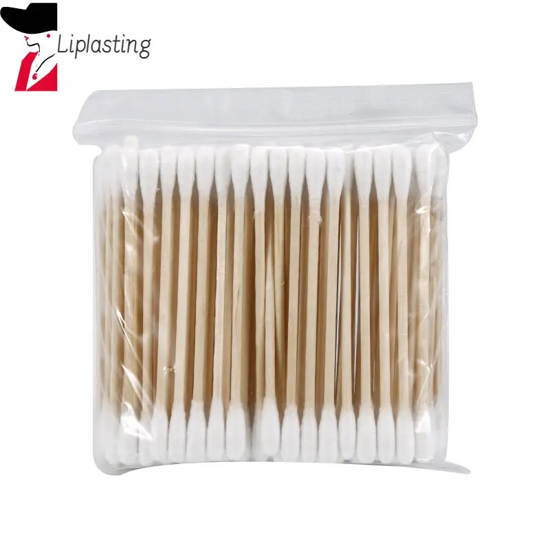 

lot Beauty Makeup Cotton Swab Women Double Head Cotton Buds Make Up Wood Sticks Nose Ear Cleaning Cosmetics Healthy Tool