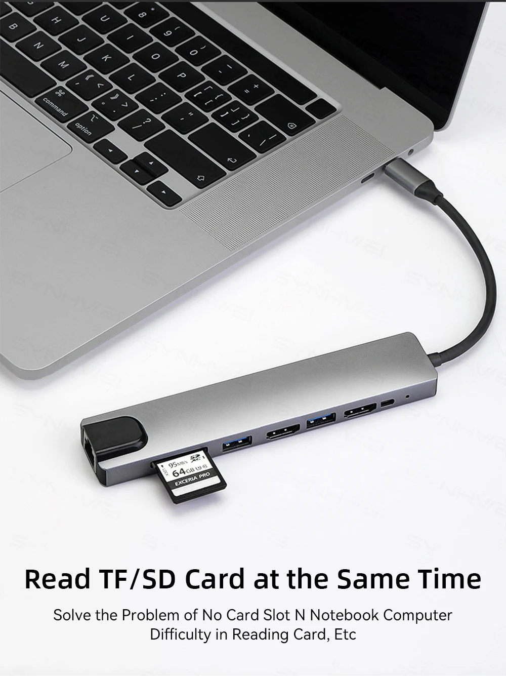 4K HDMI, PD, USB C Porta USB
