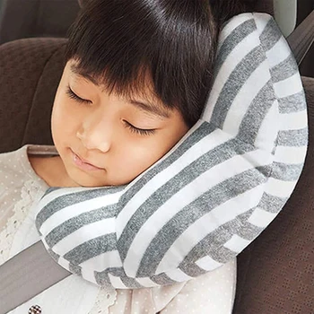 1 Pezzo di Accessorio per Auto: Cuscino di Sicurezza per Poggiatesta Bambini, Comodo Cuscino per il Collo per Seggiolini Auto, Cuscino di Riposo, Adatto sia per Adulti che per Bambini
