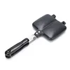 Bread and Toast Breakfast Maker, Toasted Sandwich Maker, Hot Sandwich Pan, Non-Stick Aluminum Removable Flip-Flop Skillet 2