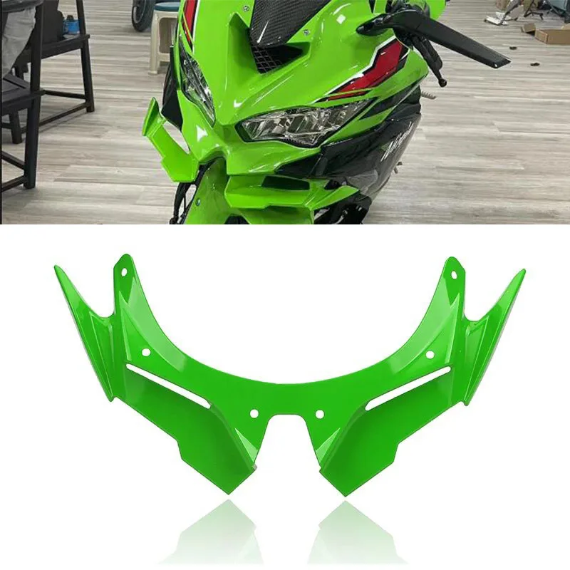 

Motorcycle Front Fairing Aerodynamic Winglets Cover Protection Guards For KAWASAKI ZX-4R ZX-4RR ZX4R ZX4RR ZX 4R 4RR 2023 2024