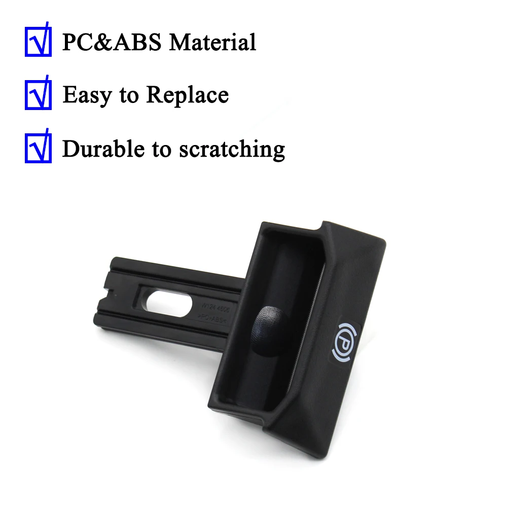 For Mercedes Benz E Class W124 1984-1993 LHD RHD Car Handbrake Handle Parking Brake Lever Release Handle Replacement 1244270120