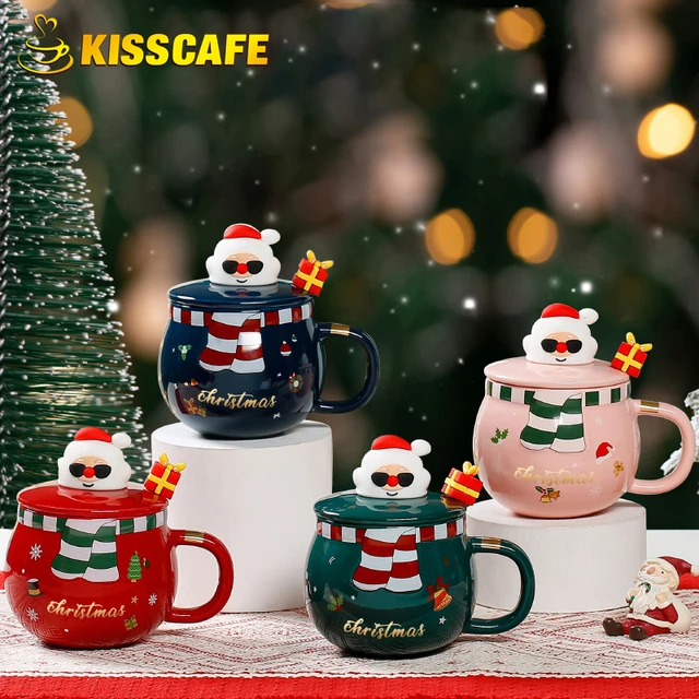 Caneca de Natal com desenhos: um presente criativo