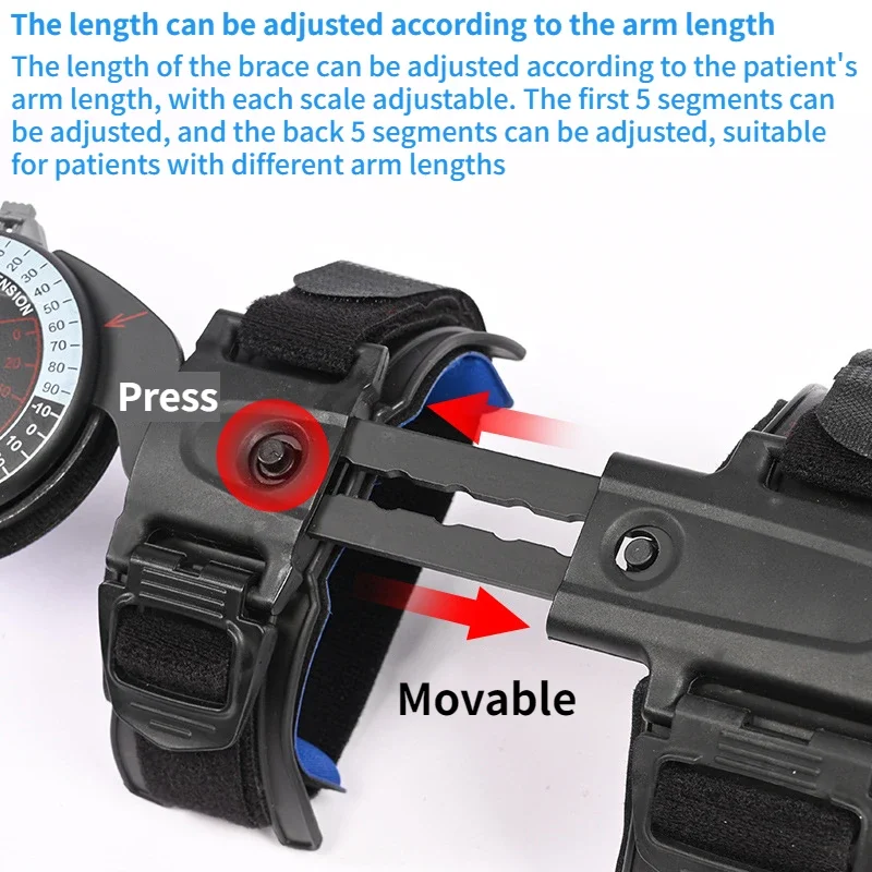 Elbow Joint Fixation Brace Shoulder Arm Sling Forarm Braces Support Splint Orthosis Orthotics Band Pad Unisex