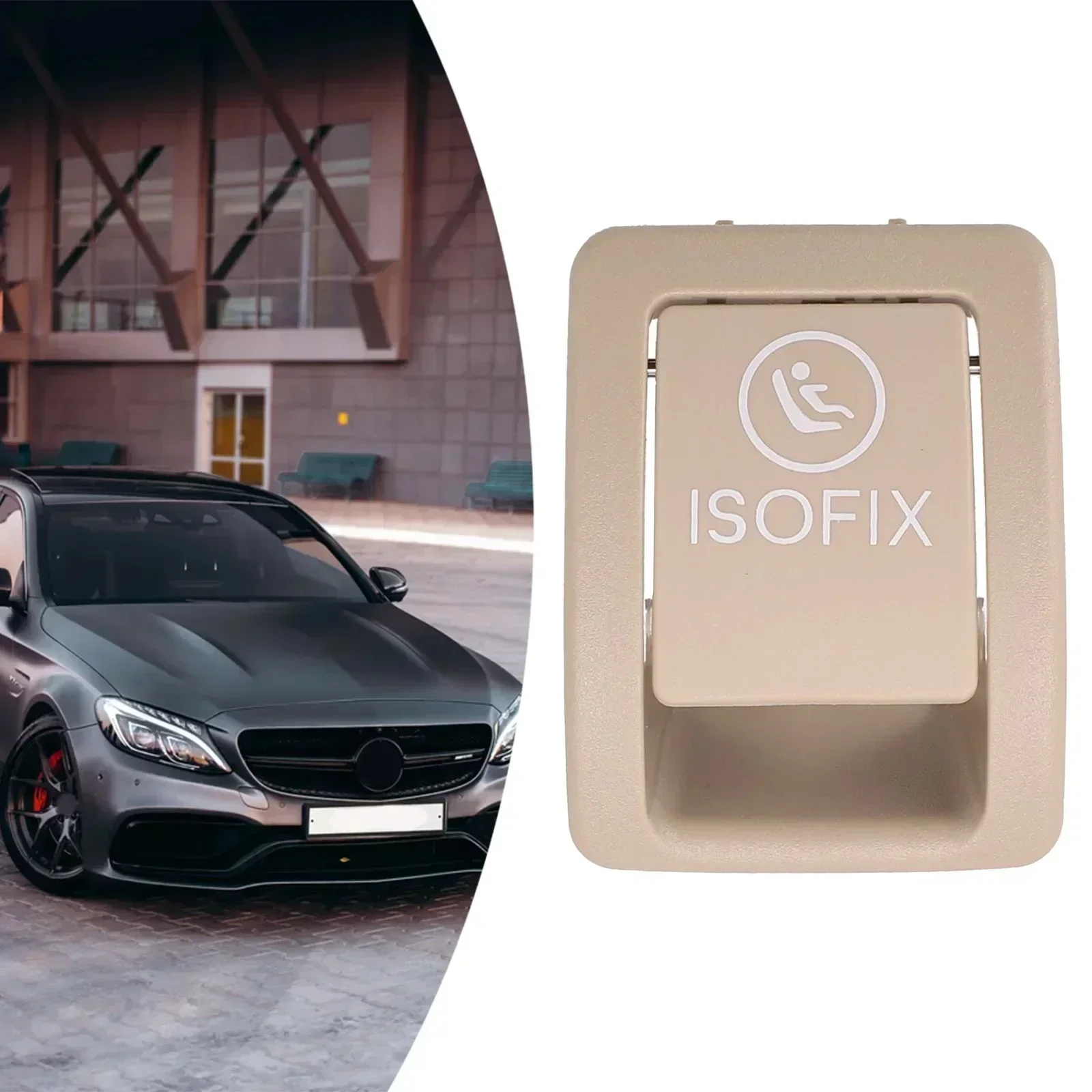 Beige A2059200513 ISOFIX Cover For Mercedes C Class W205 C300 C350