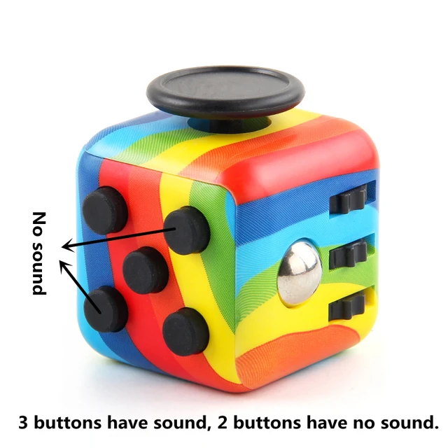 Stress Cubes Decompression Dice Cubes AntiStress Cubes Relief Toy Desk Cubo Finger Anxiety Autism Sensory Toys For Aldult 18 5