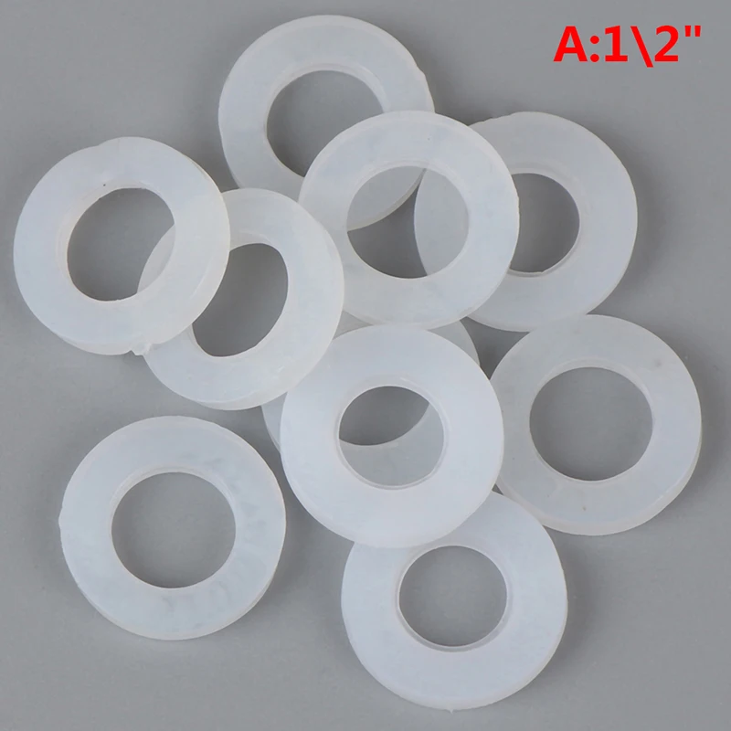 Dual-Tone Rubber and Silicone Flat Gasket Sealing Ring