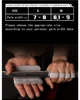 Fitness Cowhide Leather Four Fingers Glove Breathable Anti-slip Shock Absorption Yoga Dumbbell Sports Glove Workout Hand Support 5