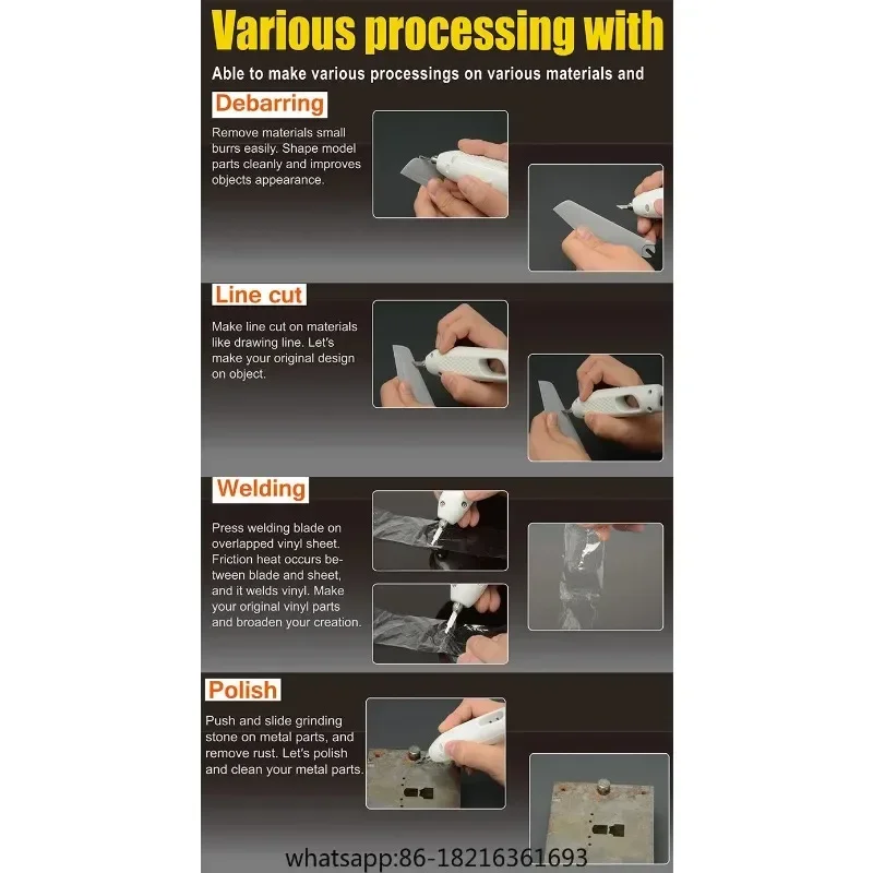 Ultrasonic Cutting Knife ZO-91 Ultrasonic Cutting Knife Deburring Cutter