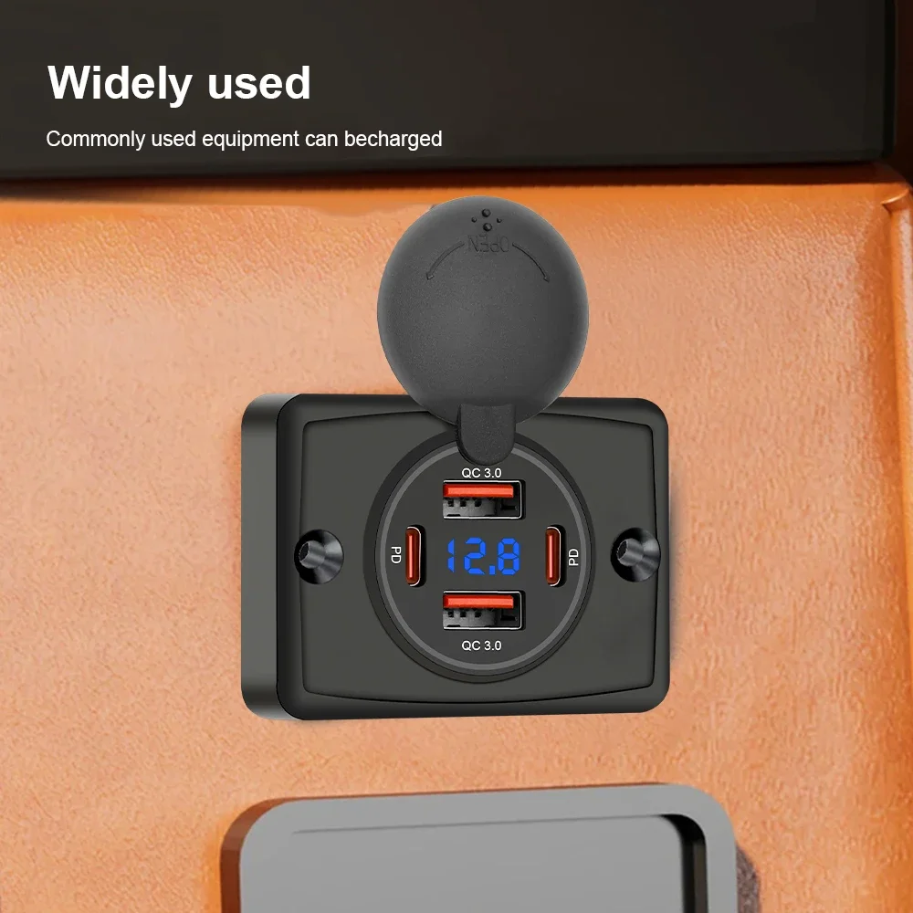 Multi-Port USB Wall Charger with Quick Charge Technology