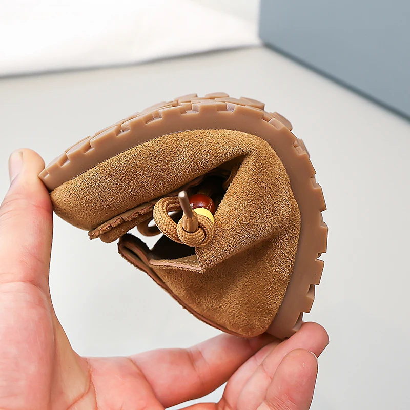 Girls Soft Sole Loafer Shoes for Autumn School Uniform