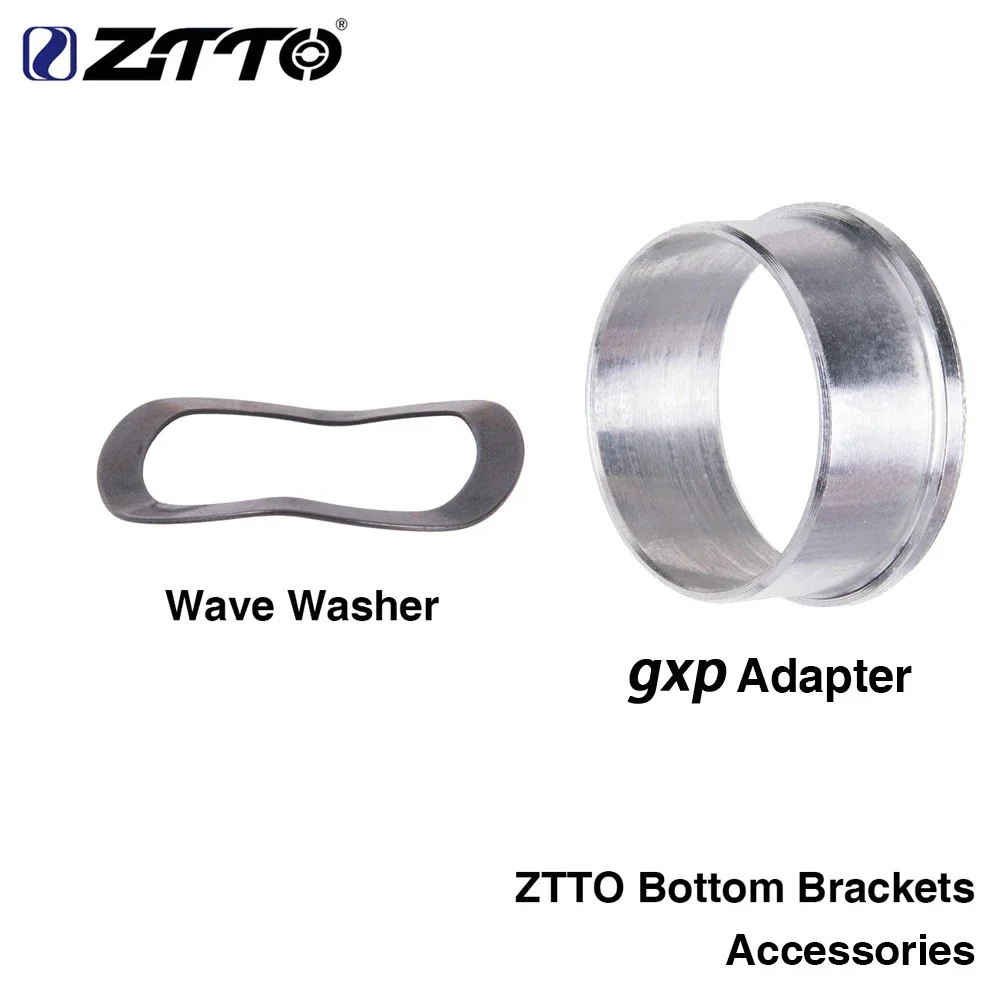 ZTTO Bottom Brackets for Bike accessories gxP Adapter Wave Washer 0.5mm Spacer for Road Mountain bike BB Gxp 24 22mm chainset for bicycle bottom bracket bicycle bottom bracket adapter bicycle bottom brackets adapter
