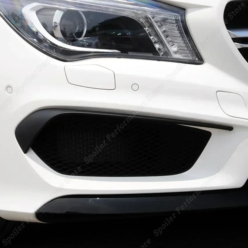 Front Bumper Cover Air Vent Outlet Trim Sticker For Mercedes Benz CLA Class W117 C117 CLA45 CLA200 220 250 AMG 2013-2015 ABS