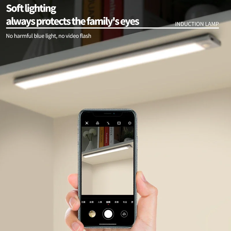 LED Ultra Thin Under Cabinet Lights Motion Sensor Night Light Wireless Rechargeable 3 Color Lamp Kitchen Closet Cabinet Lighting led night light,led cabinet light,led motion sensor light,cabinet lights,motion sensor light,led cabinet lights,motion sensor lights,under cabinet light
