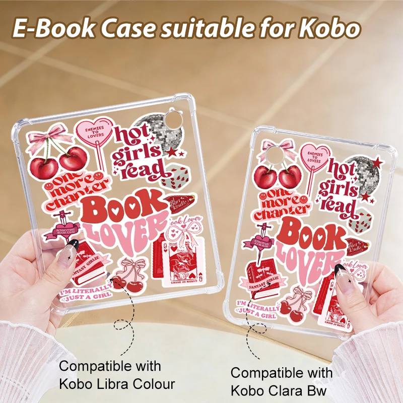 Clear Protective TPU Soft E-Reader Case