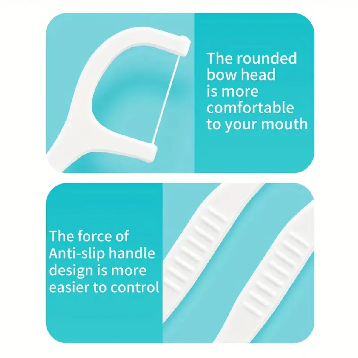 Dental Floss Stick With Sealed Storage Box Advanced Cleaning Technology Portable Disposable 50/100/500pcs