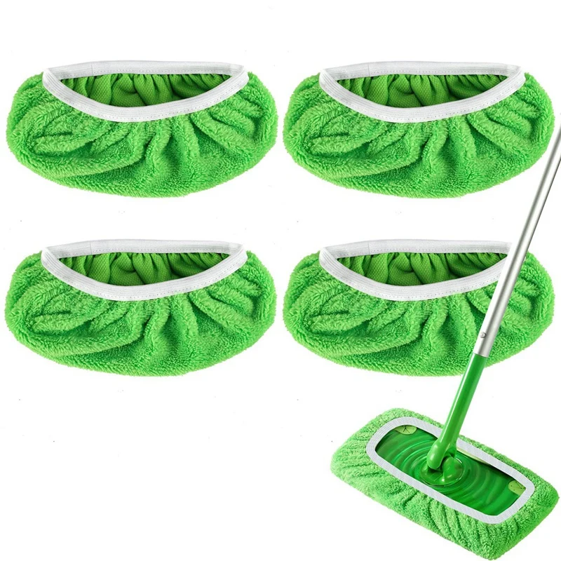 

Mop Pads Refill For Swiffer Sweeper Mop-Dry Sweeping Cloths&Wet Mopping Cloths Washable For Household Cleaning