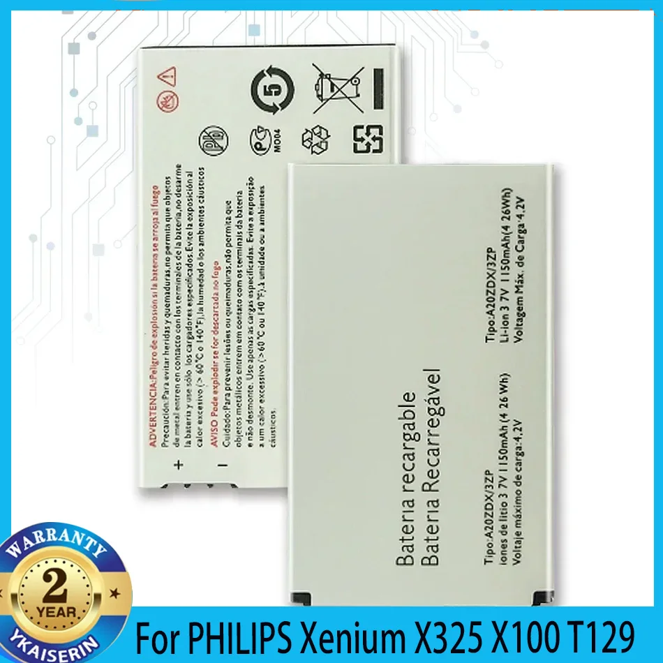 Nuova Batteria Per Cellulare A20Zdx/3Zp Per Philips Xenium X325 X100 T129 Smartphone Smart Batterie Numero Di Tracciamento
